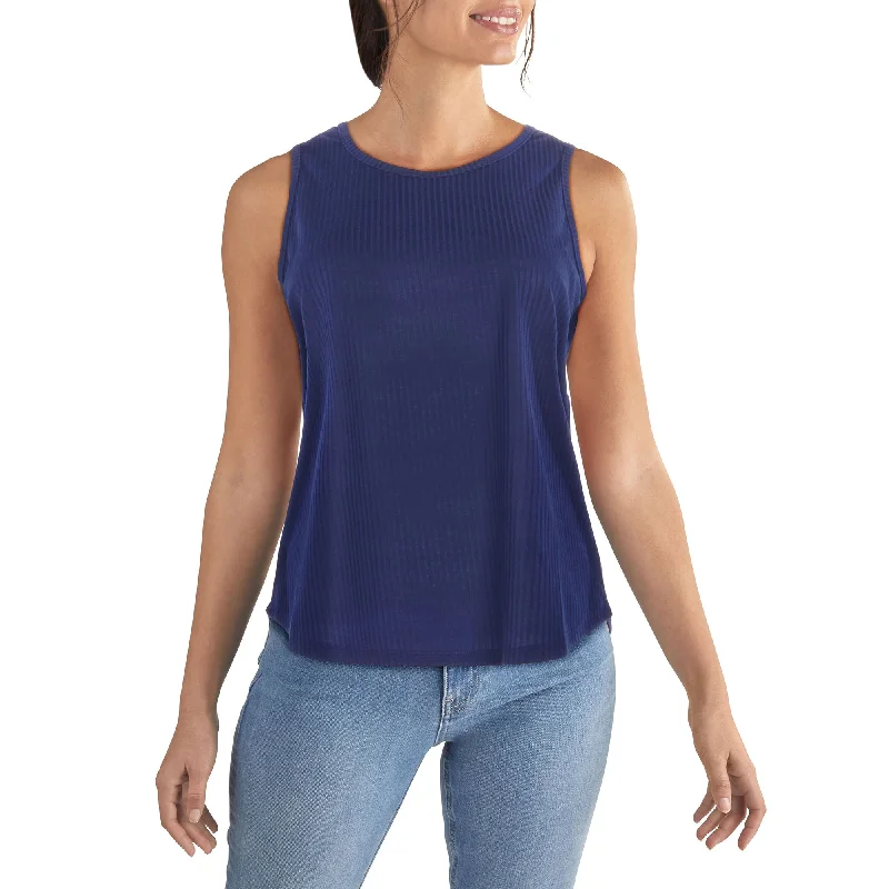 mySTYLE Women's Cool Comfort Ribbed Tank Top seamless tank top