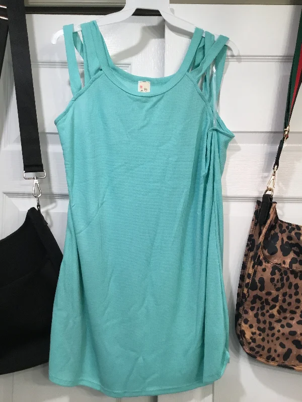 PLUS SLEEVELESS TANK TOP - MINT ivory tank top