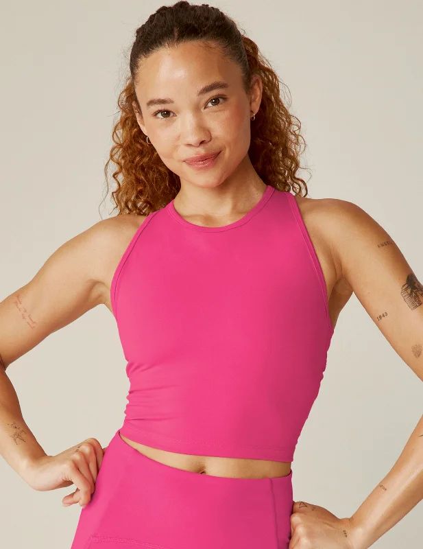 POWERBEYOND™ Strive Cropped Tank halter tank top