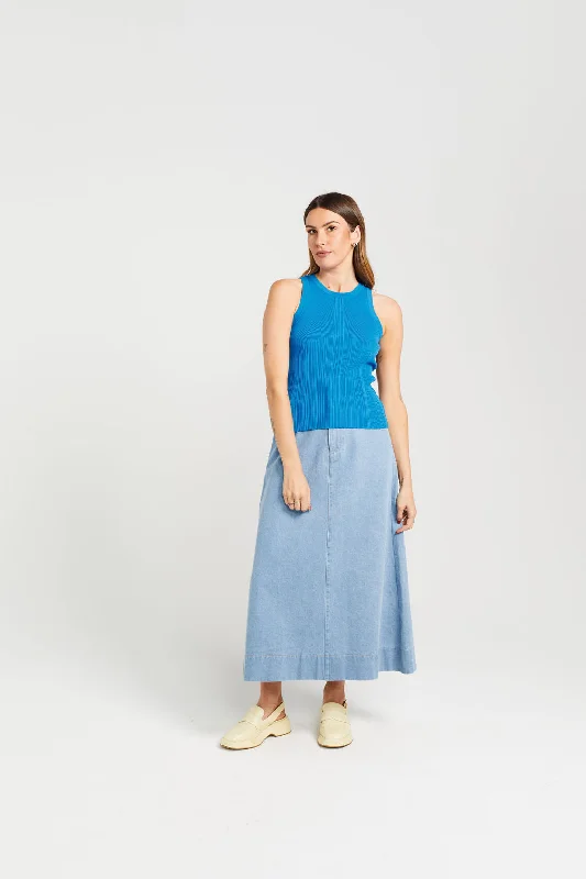 Reva Tank - Marine playful tank top