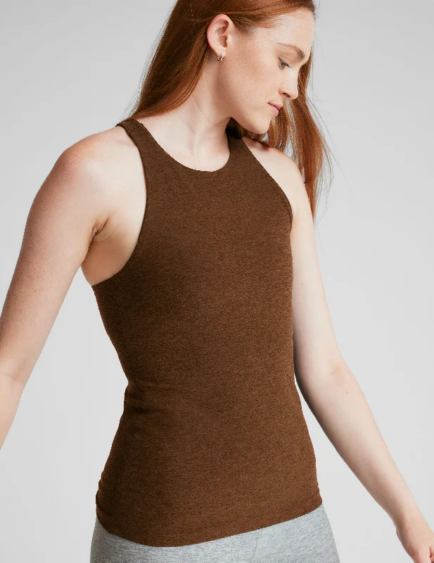 Spacedye Long Length Refocus Tank lace back tank