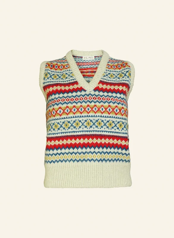 Heritage - Valerie Cream Tank Top cozy tank top