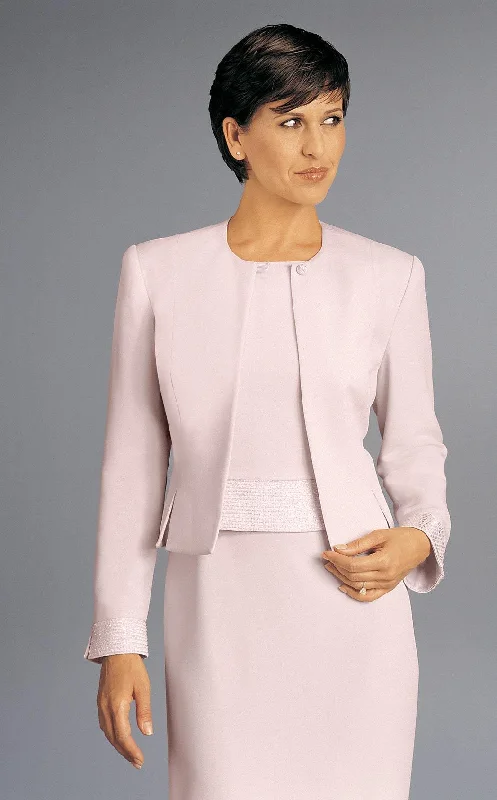 Alexander by Daymor 2109 - Jewel Formal Dress With Jacket Tunics Velvet soft