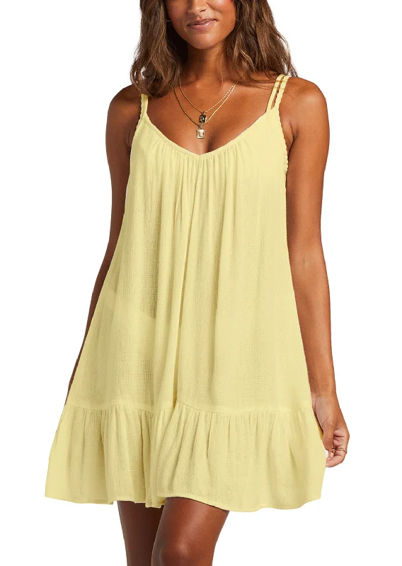 Billabong Women's Beach Vibes Dress Tunics Gym athletic