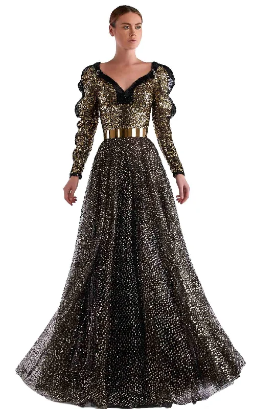 Edward Arsouni Couture SS0497 Dress Tunics Party sparkling