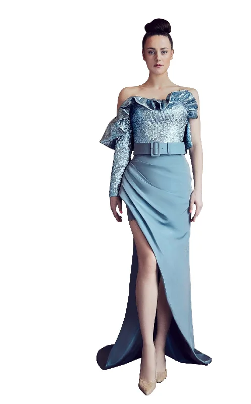 Gatti Nolli Couture GA5274GA5345 Dress Cowl Neckline Elegant