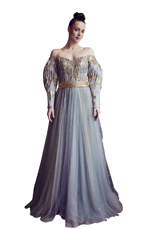 Gatti Nolli Couture GA5281 Dress Boatneck Modish Everyday