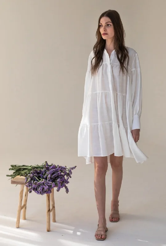 Idylle Dress Ecru Tunics Timeless classic