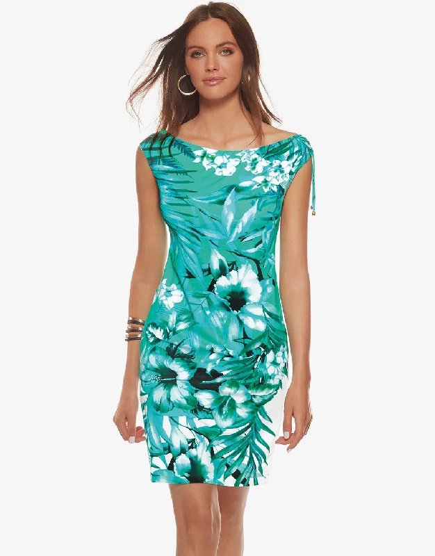 Mentha Dress - Green Tunics Office stylish