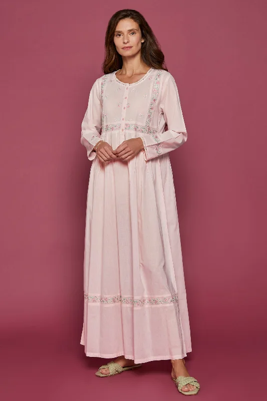 Nightdress Fleurine Pink Tunics Cozy soft