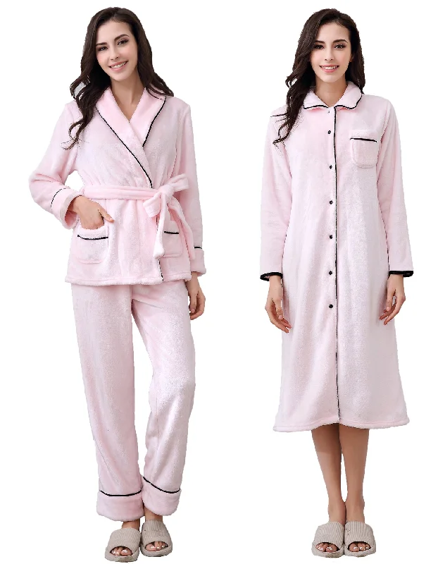 RH Women's Comfy Two Piece Set/ Long Sleeve Dress Sleep-Lounge Pajama RHW2825-27 Tunics Designer luxury RH Women's Comfy Two Piece Set/ Long Sleeve Dress Sleep-Lounge Pajama RHW2825-27 Tunics Designer luxury