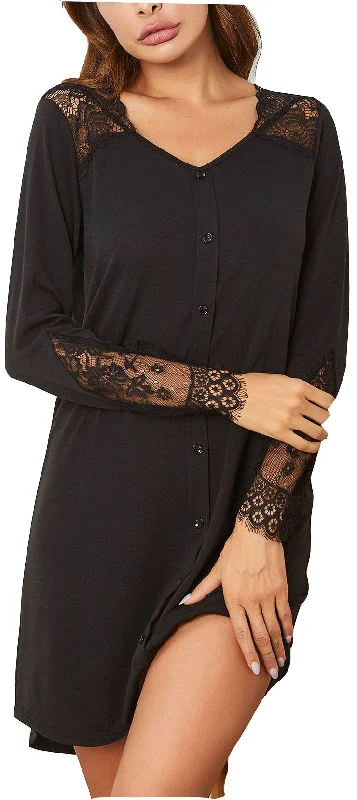 Richie House Ladies Women's Nightie Button Lace Shirt Night Dress PJ Top Lounge RHW2906 Tunics Prom sequined Richie House Ladies Women's Nightie Button Lace Shirt Night Dress PJ Top Lounge RHW2906 Tunics Prom sequined